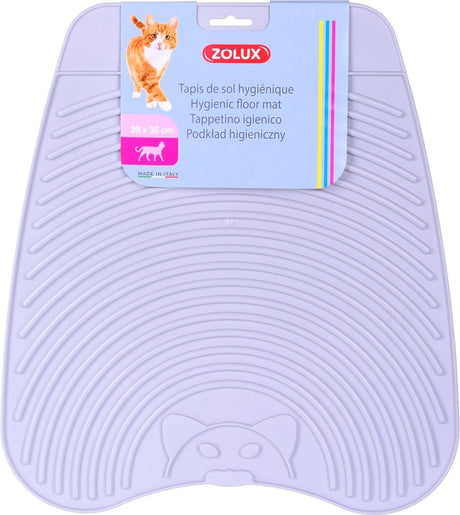 Kerbl Katzentoilettenmatte kleiner Teppich - grau