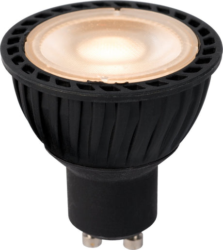 Lucide MR16 - LED-Lampe - ø 5 cm - LED - GU10 - 1x5W 2700K - Tag-Nacht-Sensor - Schwarz