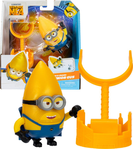 Moose Toys Despicable Me 4 – Launch Crash Mega Minion Gus – Actionfigur