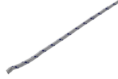 Mack 1014930 - pp gevlochten wit blauw streng2mm 20m | 5 stuks