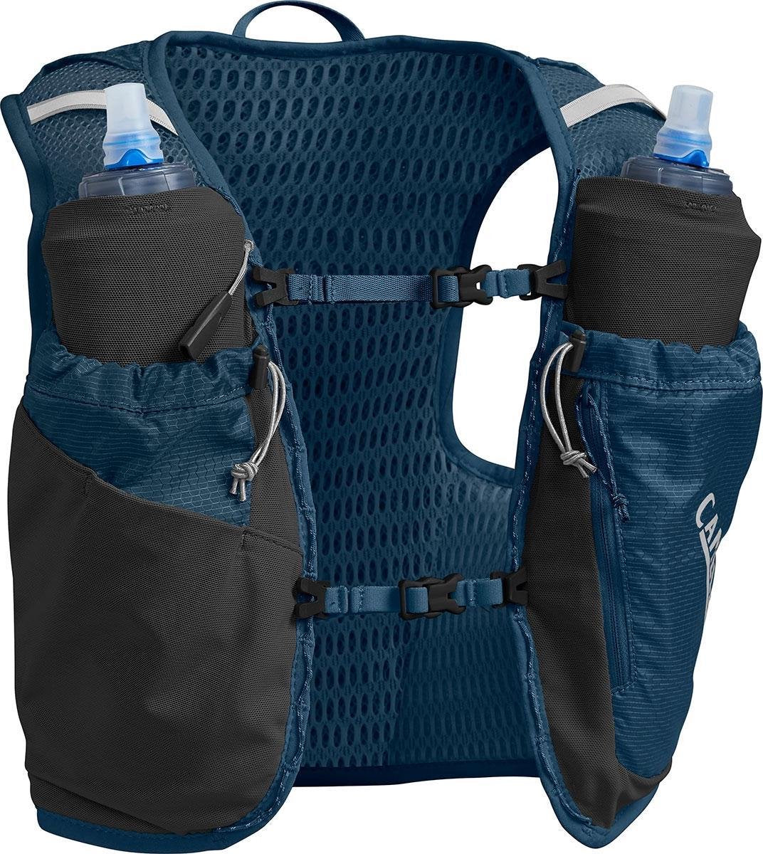 Camelbak Damen-Ultra-Pro-Weste – M – 1 l 6 l – Blau (Gibraltar Navy Silver)
