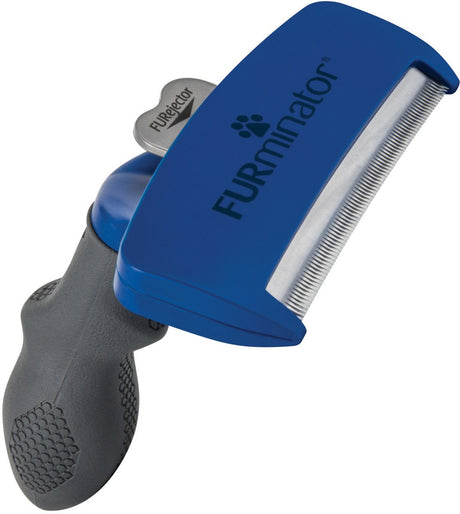 Furminator Hund Langhaar - Hundemantelkamm - Blau Groß