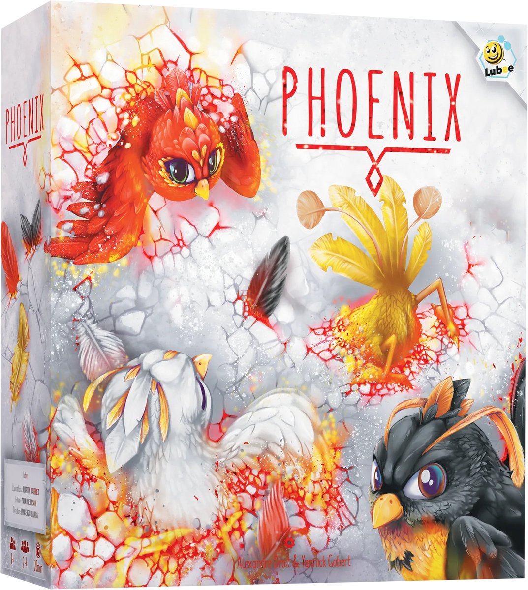 Geronimo games phoenix - - lubee - bordspel - vanaf 8 jaar oud - van 2 tot 4 spelers