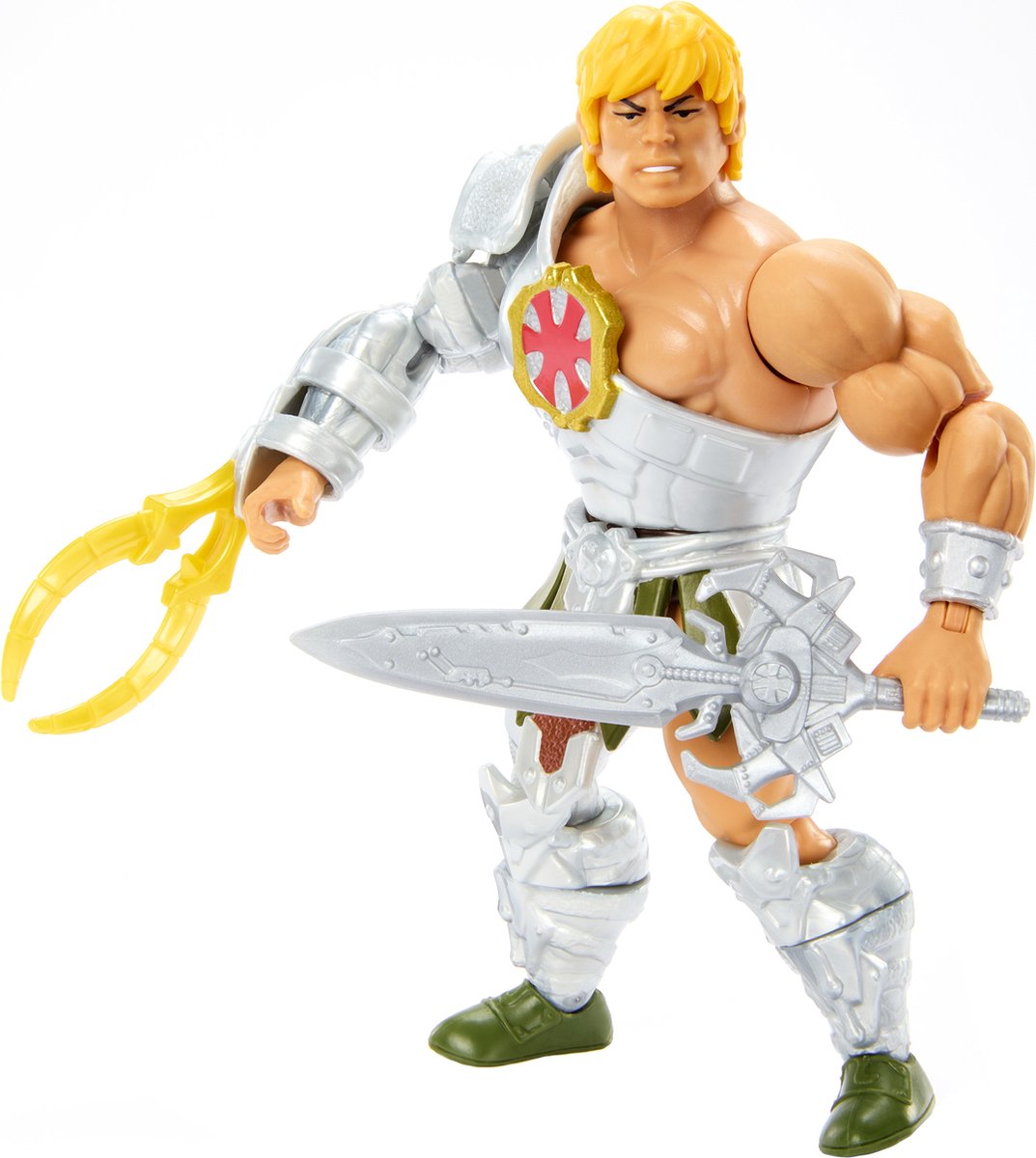 Masters of the Universe-Actionfiguren Mattel Origins Snake Armor He-Man