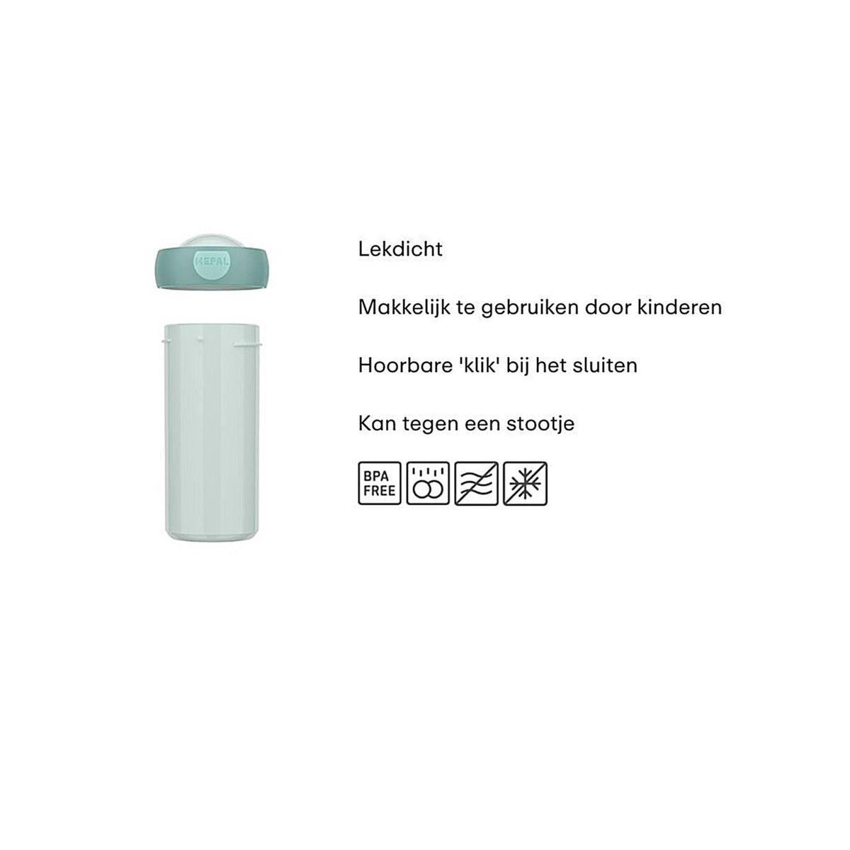Mepal Schulbecher Campus 300ml - cooles Pink