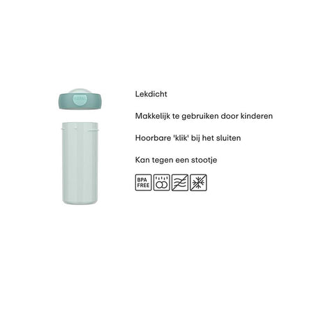 Mepal Schulbecher Campus 300ml - cooles Pink
