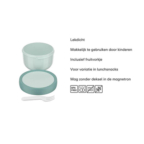 Mepal Obstbox Campus 300ml - kühles Blau