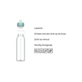 Mepal Wasserflasche Pop-Up Campus 500ml – cooles Pink