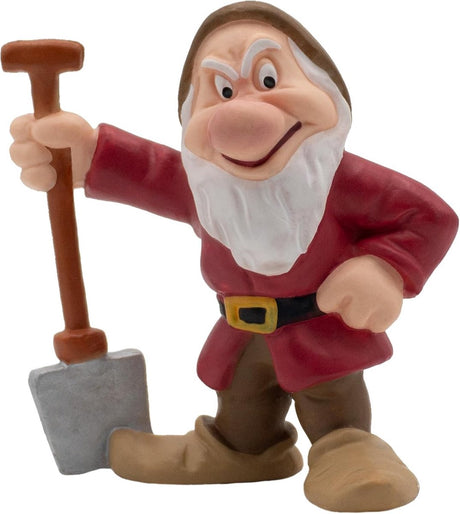 Bullyland 12478 – Spielfigur und Sammelfigur Grumpy aus Schneewittchen und die sieben Zwerge – ca. 5,1 cm – lebensechte und detaillierte Gestaltung – ideal als Tortenfigur und kleines Geschenk für Kinder ab 3 Jahren.