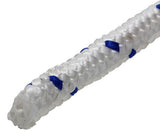 Mack 1013979 - pp gevlochten wit blauw streng12mm 15m | 5 stuks