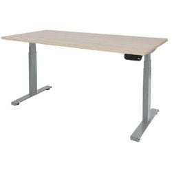 Bureau dextro plus lindberg eiken 25mm aluminium 200 x 80 cm
