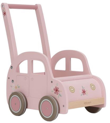 Little dutch loopwagen - roze