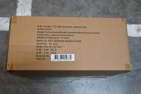 Volare Fahrradhelm schwarz 47-51 cm