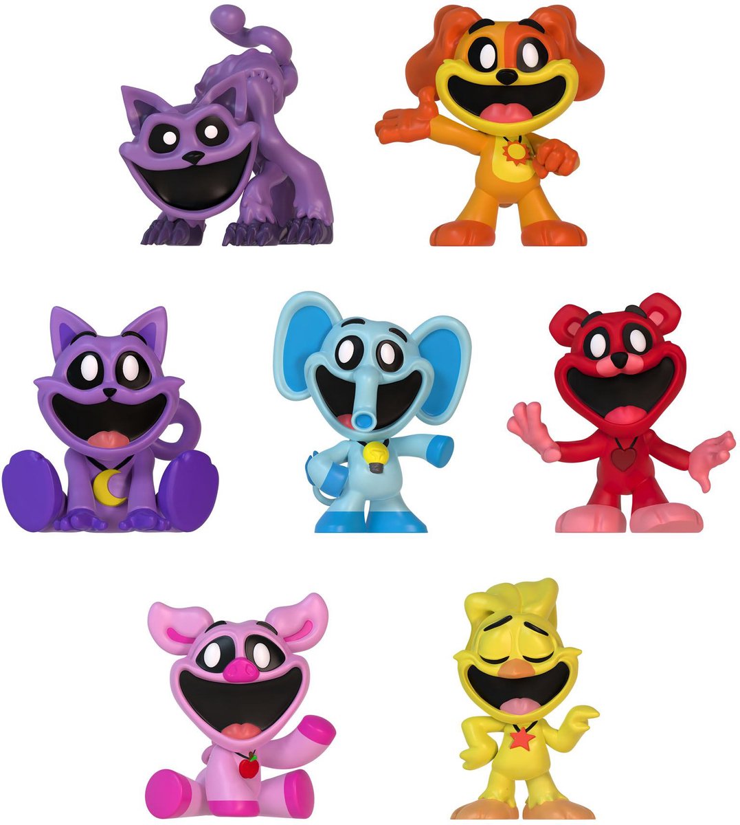 Poppy Playtime Minifiguren S3 Critter 7 cm sortiert | 24 Stück
