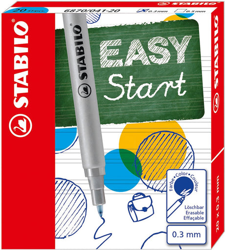 Stabilo easyoriginal - Feinmine - 20 Stück - Blau