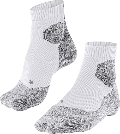 Falke ru Trail Anti-Blasen-Funktionsmaterial Laufsocken Herren Weiß - Größe 42-43