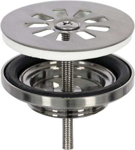 Differnz afvoerplug - mat chroom