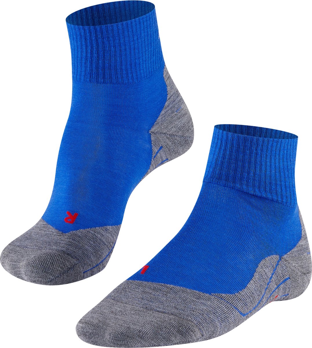 Falke TK5 kurze Anti-Blasen-Wandersocken aus dünnem Woll-Funktionsmaterial Herren blau - Größe 42-43