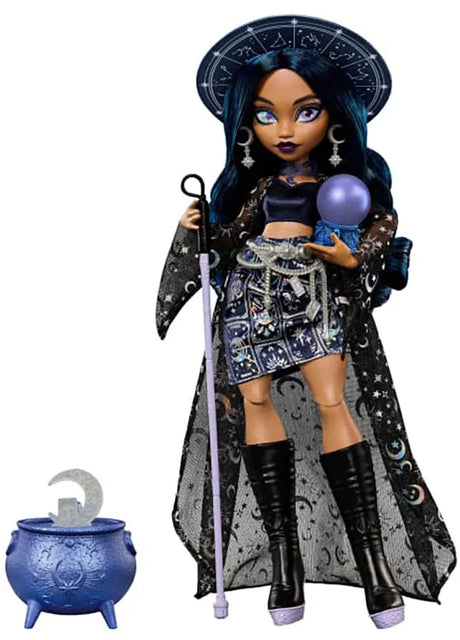 Monster High Moonspell Magic von - Claire de Luna Modepuppe - hellseherische Hexe mit Zubehör