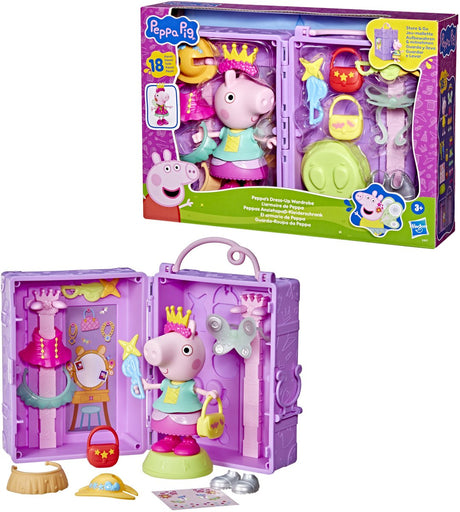 Hasbro Peppa Wutz Garderoben-Spielset