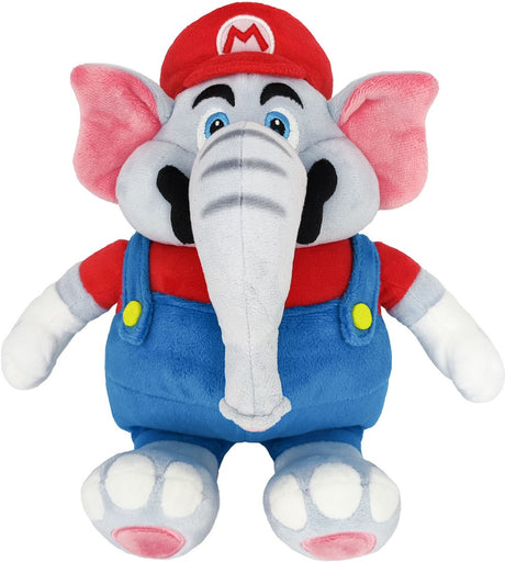 Zusammen mit Super Mario Wonder – Mario Elefant – Plüsch 27 cm