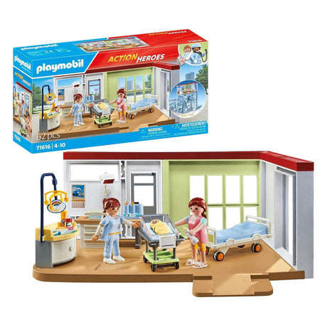 Playmobil Actionhelden Entbindungsstation – 71617