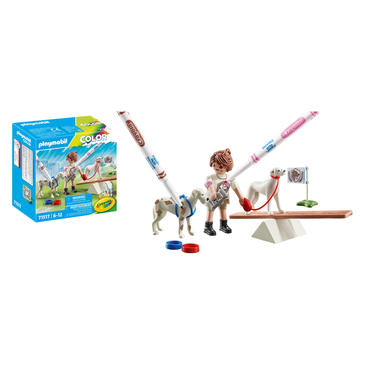 Playmobil Farbhundetraining – 71517