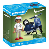 Playmobil 1969 Vespa 150 Sprint Veloce Blau – 71623