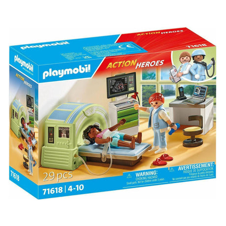 Playmobil-Actionhelden MRT mit Patient – 71619