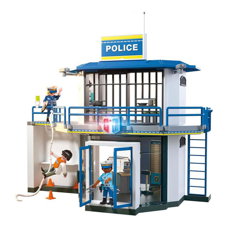 Playmobil City-Action-Polizeistation mit Untersuchungsraum – 71875