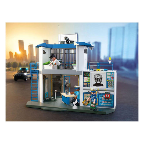 Playmobil City-Action-Polizeistation mit Untersuchungsraum – 71875