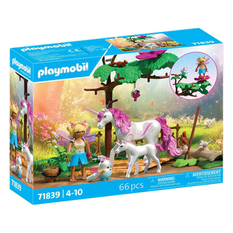 Playmobil magischer Einhornstall für Mutter und Fohlen – 7184