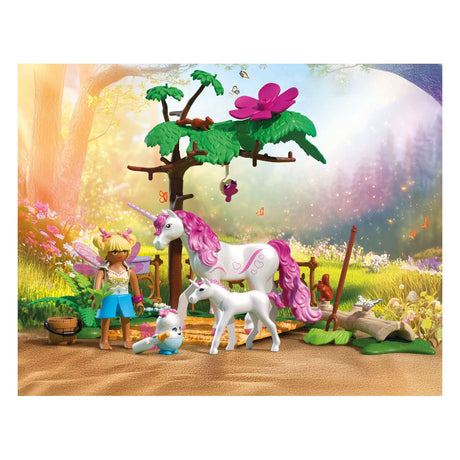 Playmobil magischer Einhornstall für Mutter und Fohlen – 7184