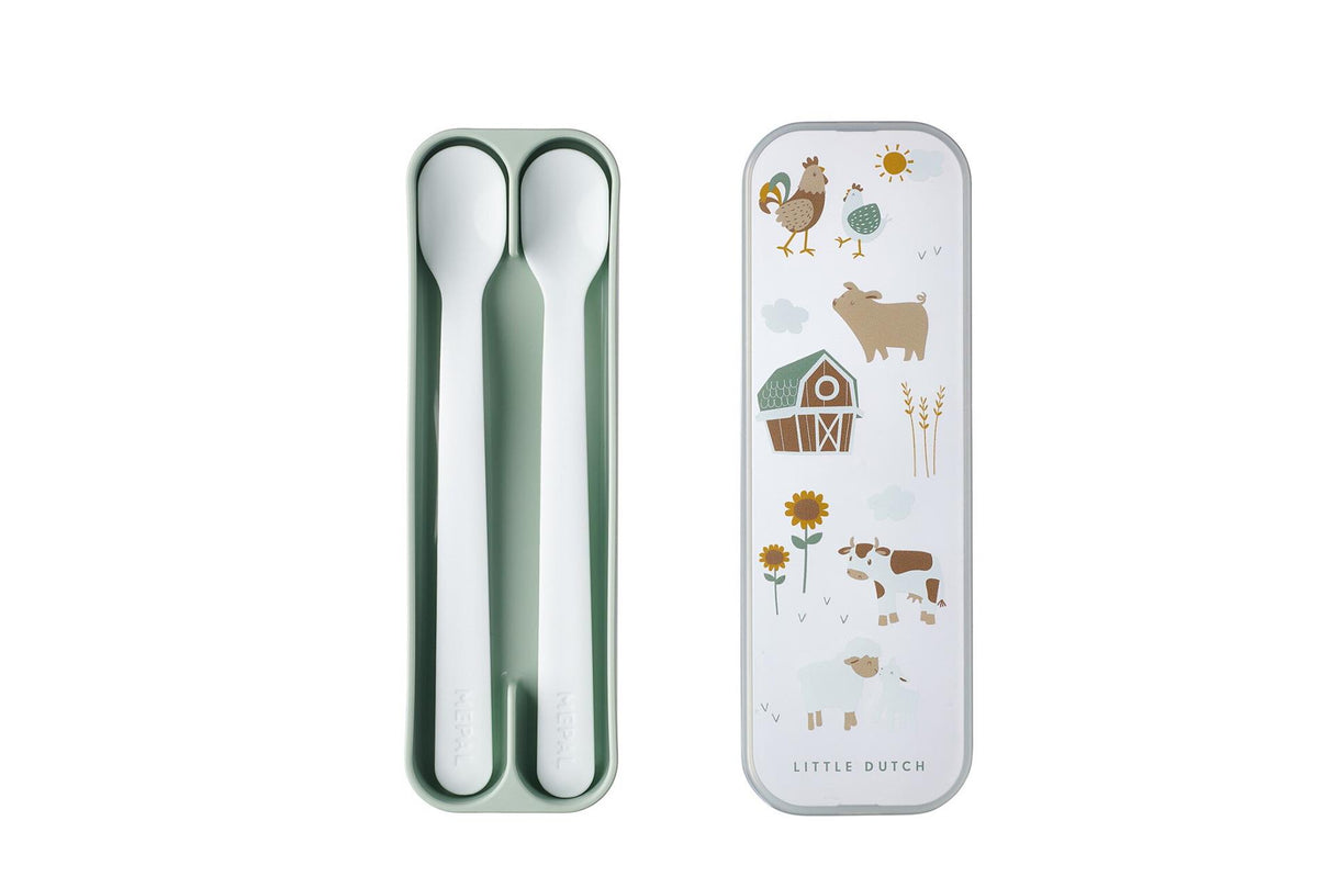 Mepal Babylöffel-Set 2-teilig Little Farm
