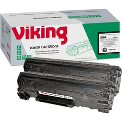 Tonercartridge viking compatibel hp ce285ad zwart 2 stuks