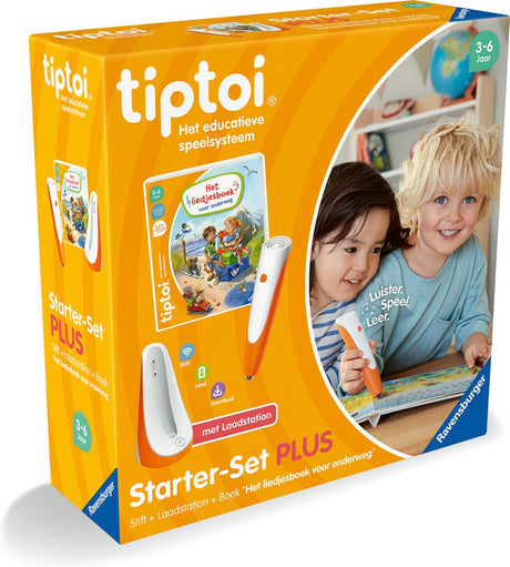 Tiptoi Ravensburger Starterset Plus – Liederbuch für unterwegs – interaktives Lernsystem