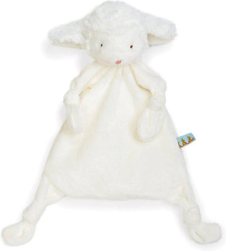Bunnies by the Bay Kiddo das Lamm Kuscheltuch – Schnullertuch – extrem weich – maschinenwaschbar – Lamm – 30 cm – weiß