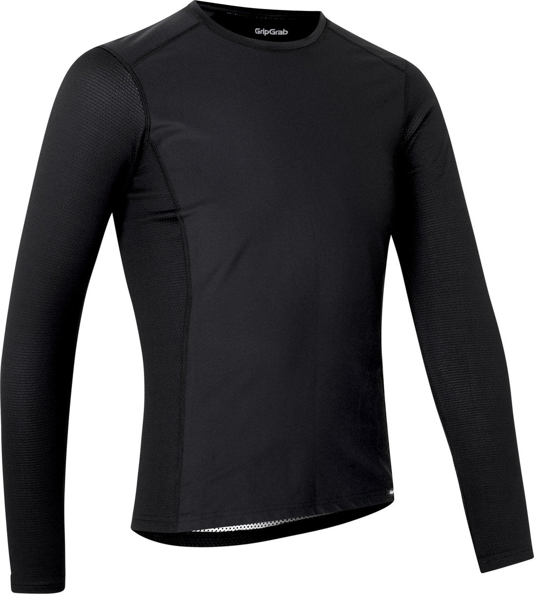 Gripgrab – windabweisendes Thermo-Langarm-Winter-Fahrrad-Unterhemd, windabweisendes Thermo-Shirt – Schwarz – Herren – Größe XXL