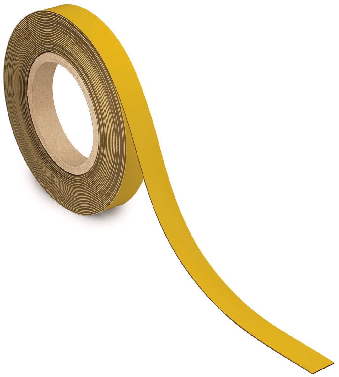 Maul Magnetband - Gelb - Metall - Beschrijfbaar - 1 Stück - 10 m x 20 mm x 1 mm