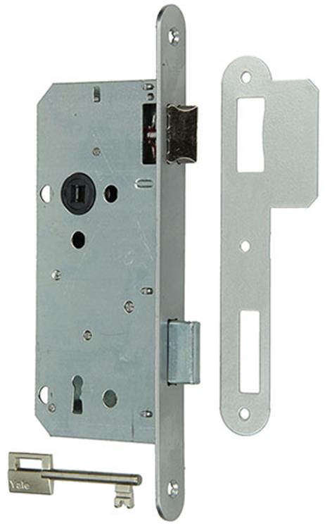 Yale 1019056 - 1 dubb.insteekslot afger.hk. l r a1390 50mm | 1 stuks