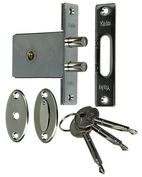 Yale 1019102 - 1 veiligheidsinsteekslot schoot dubbele | 1 stuks