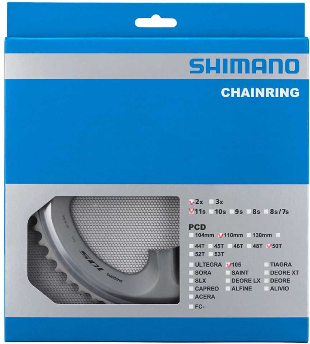 Shimano - Kette Top 53T 105 FC -R7000 - Silber