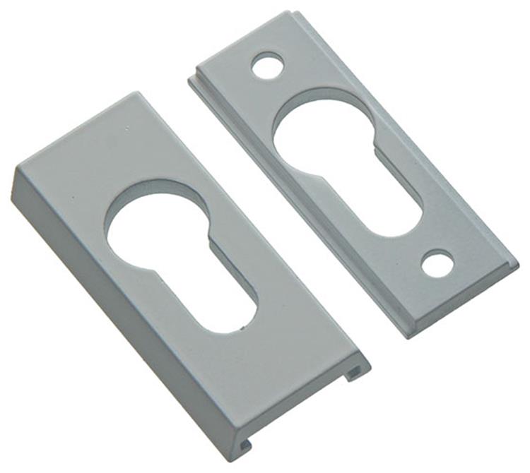 Yale 1019119 - 1 beveiliging profielcil.pz 9mm alu-wit | 2 stuks
