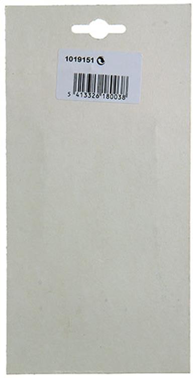 Yale 1019151 - 3 briketten ijzer 1 geplooid blad 2 1 2 inch | 2 stuks
