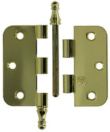 Yale 1019152 - 3 vaasknopscharnier vermess. afger.hoek 76x76mm | 2 stuks