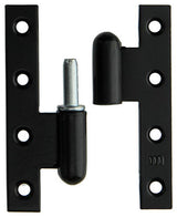 Yale 1019156 - 3 zware paumellen zwart geplast.links 110x70mm | 2 stuks