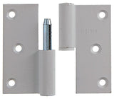 Yale 1019159 - 3 paumellen alu wit rechte hoek links 80x80mm | 2 stuks