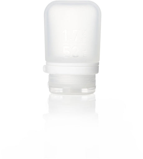 Human gear - gotoob+ - reisflesje - flacon - herbruikbaar - lekvrij - lichtgewicht - small - 53ml - clear