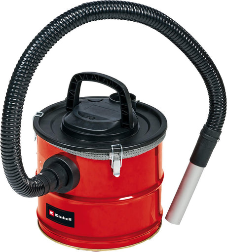 Einhell Elektro-Aschesauger TC-AV 1718 D – 1200 Watt – 18 l – max. Saugleistung: 170 mbar - Saugschlauch: ø36 mm 1 m - inkl. Faltenfilter, Vorfilter