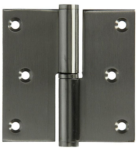 Yale 1019167 - 1 roestvrij stalen paumel rechts met rechte hoek 80 x 82 | 2 stuks